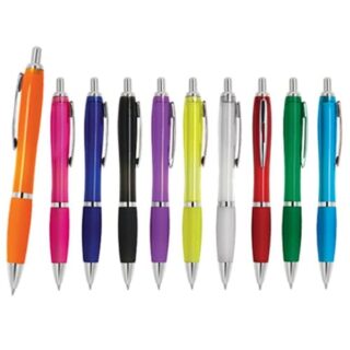 boligrafo farell plastico traslucido colores serigrafia