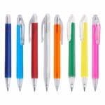 boligrafo furor plastico pulsador colores serigrafia