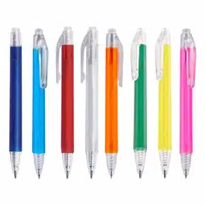 boligrafo furor plastico pulsador colores serigrafia