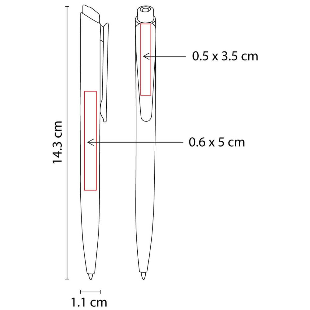 boligrafo holi holy plastico pulsador medidas serigrafia