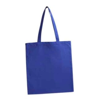 bolsa cotton algodon azul serigrafia