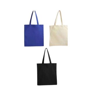 bolsa cotton algodon colores sin fuelle serigrafia
