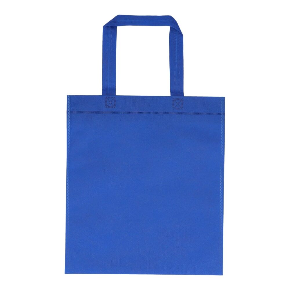 bolsa ecologica abba sin fuelle azul serigrafia