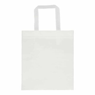 bolsa ecologica abba sin fuelle blanco serigrafia