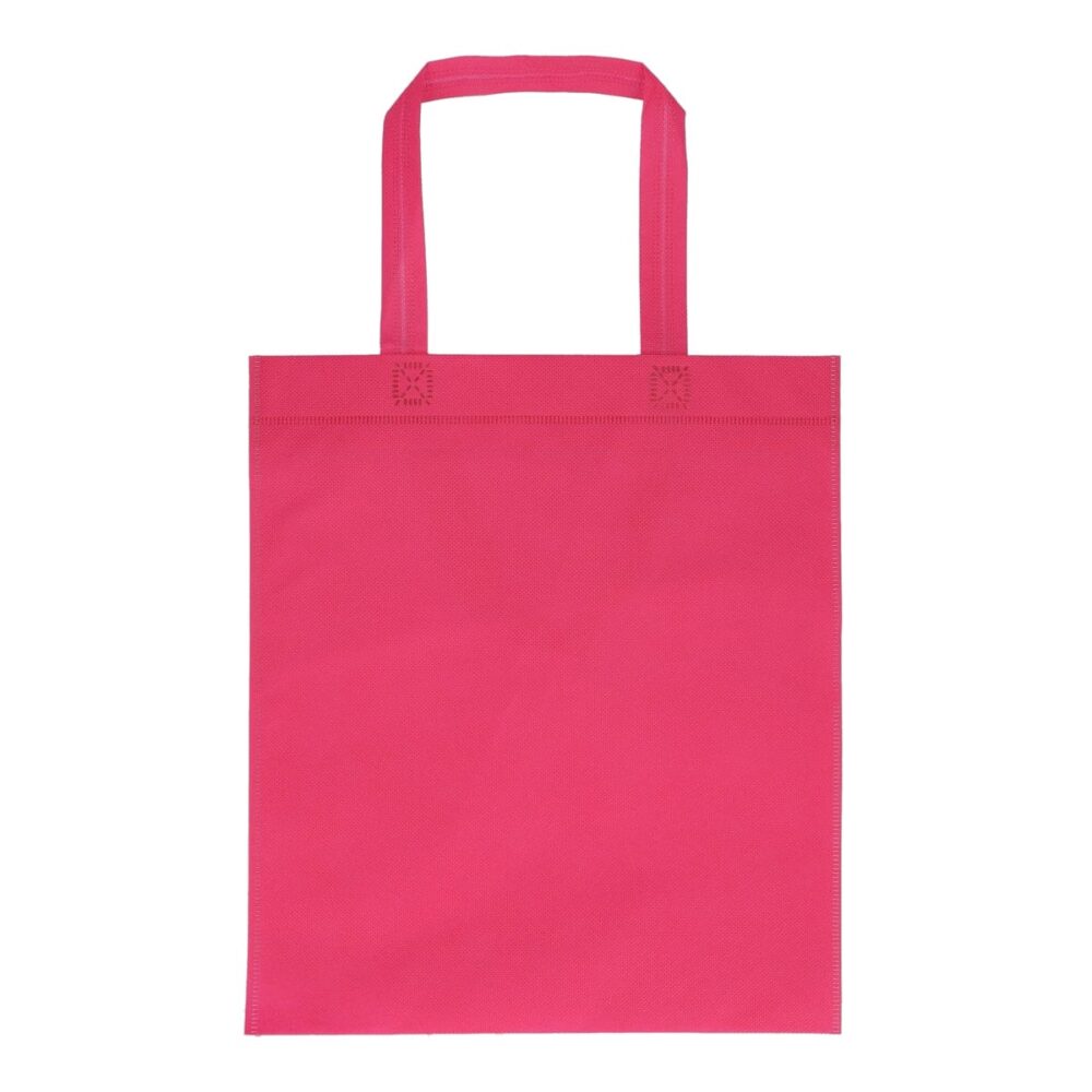 bolsa ecologica abba sin fuelle rosa serigrafia