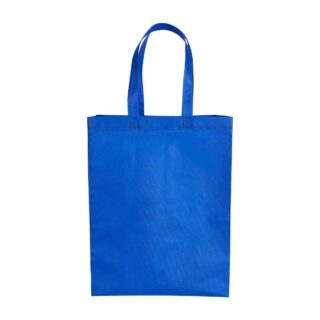 bolsa laredo ecologica fuelle azul serigrafia