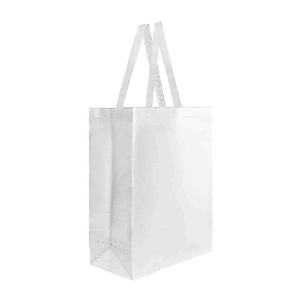 bolsa laredo ecologica fuelle blanco serigrafia
