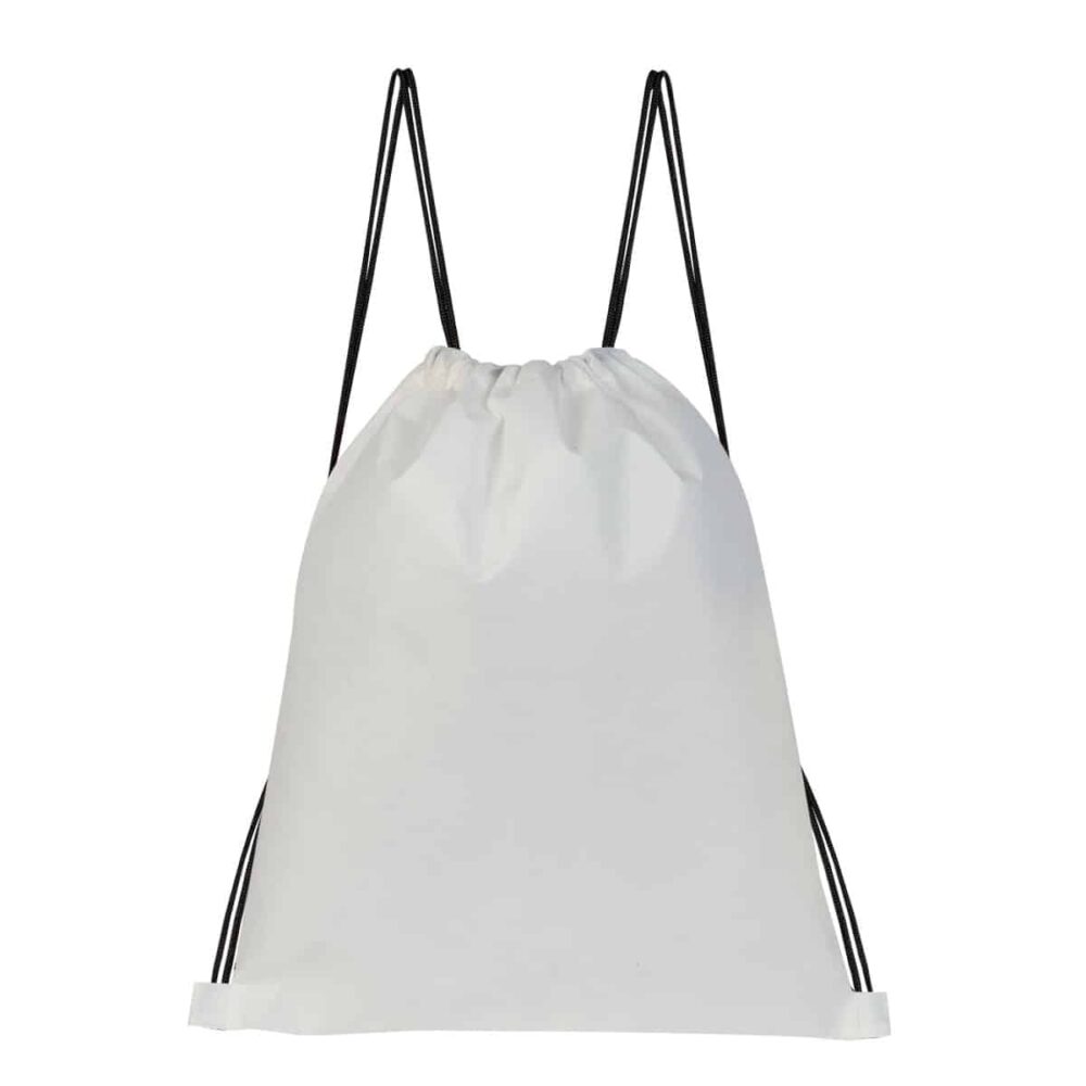 bolsa mochila toulouse poliester tirante sublimado blanco