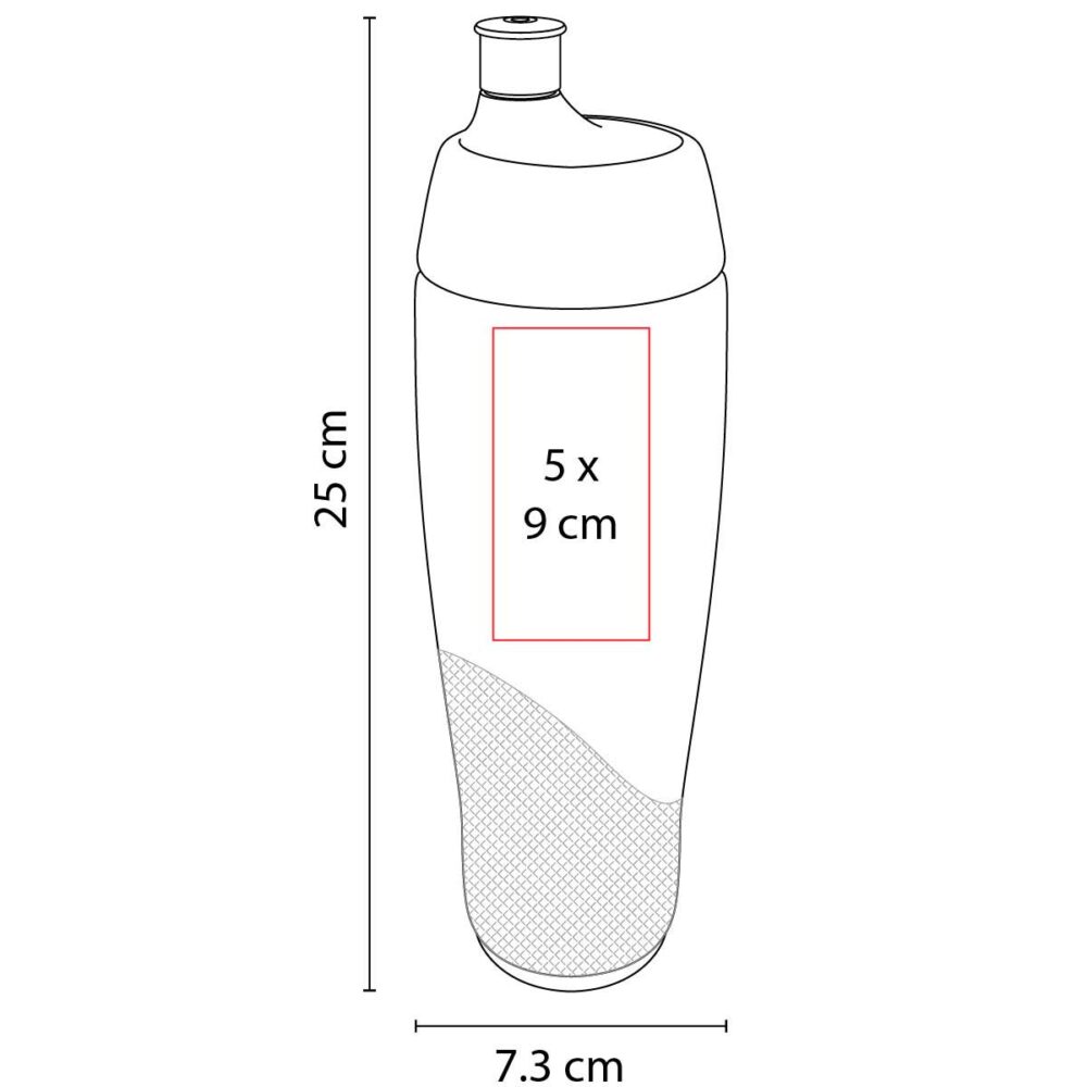 cilindro vaus plastico medidas rosca twist serigrafia