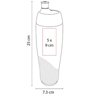 cilindro vaus plastico medidas rosca twist serigrafia