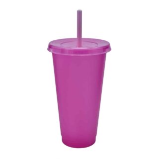 vaso plastico tapa push popote serigrafia morado1