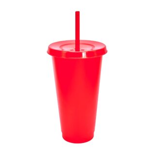 vaso plastico tapa push popote serigrafia rojo1