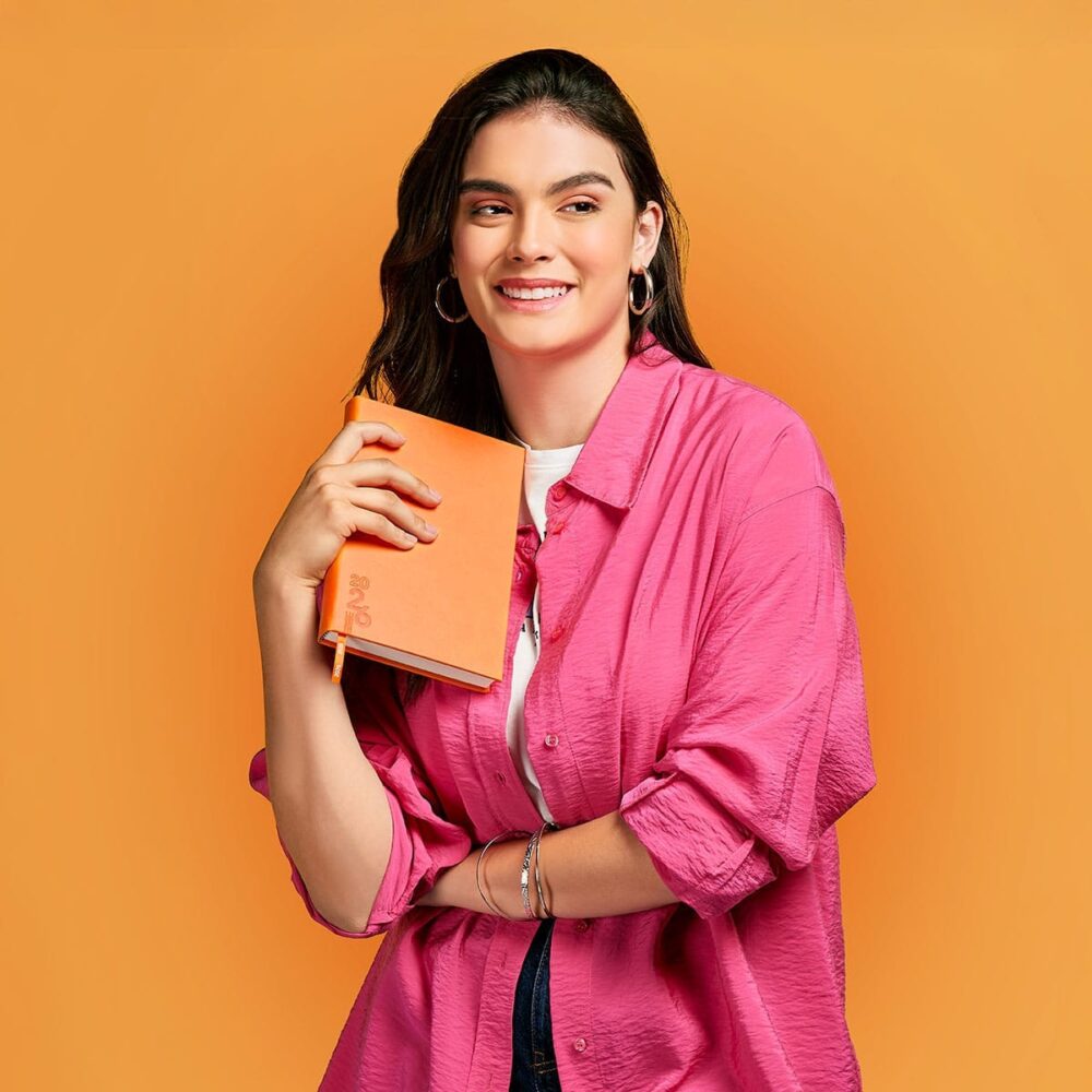 agenda diaria terra 2026 naranja foto