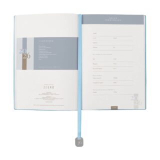 agenda semanal clasica 2026 interior