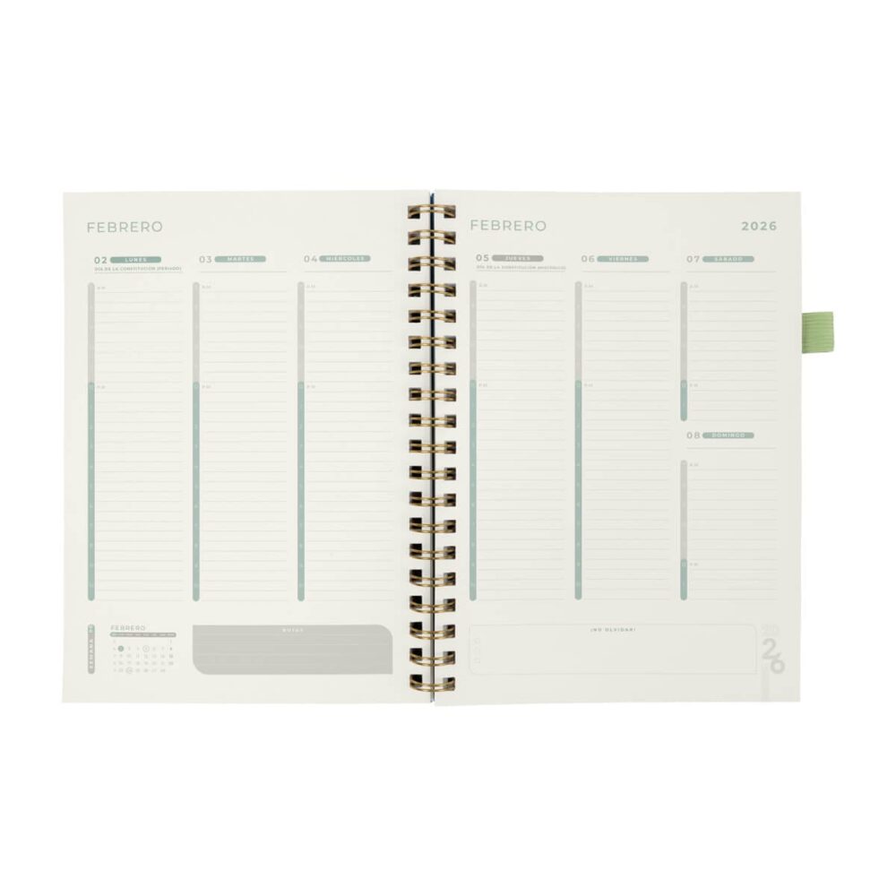 agenda semanal terra 2026 interior 1