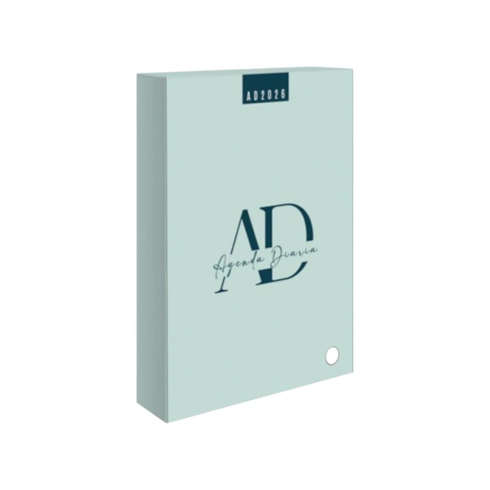 agenda diaria 2026 caja doble vela