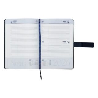 agenda diaria 2026 interior doble vela