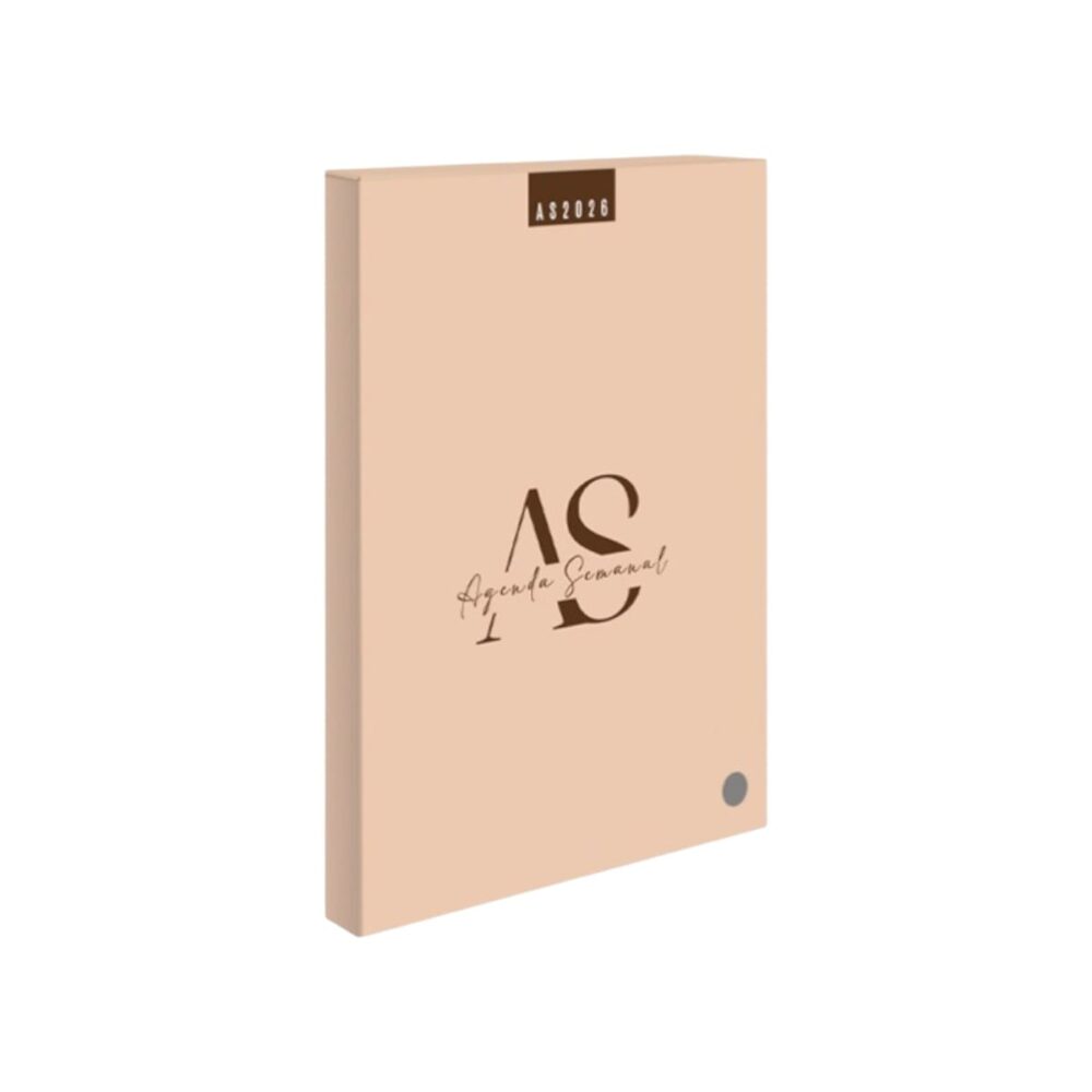 agenda semanal 2026 caja doble vela