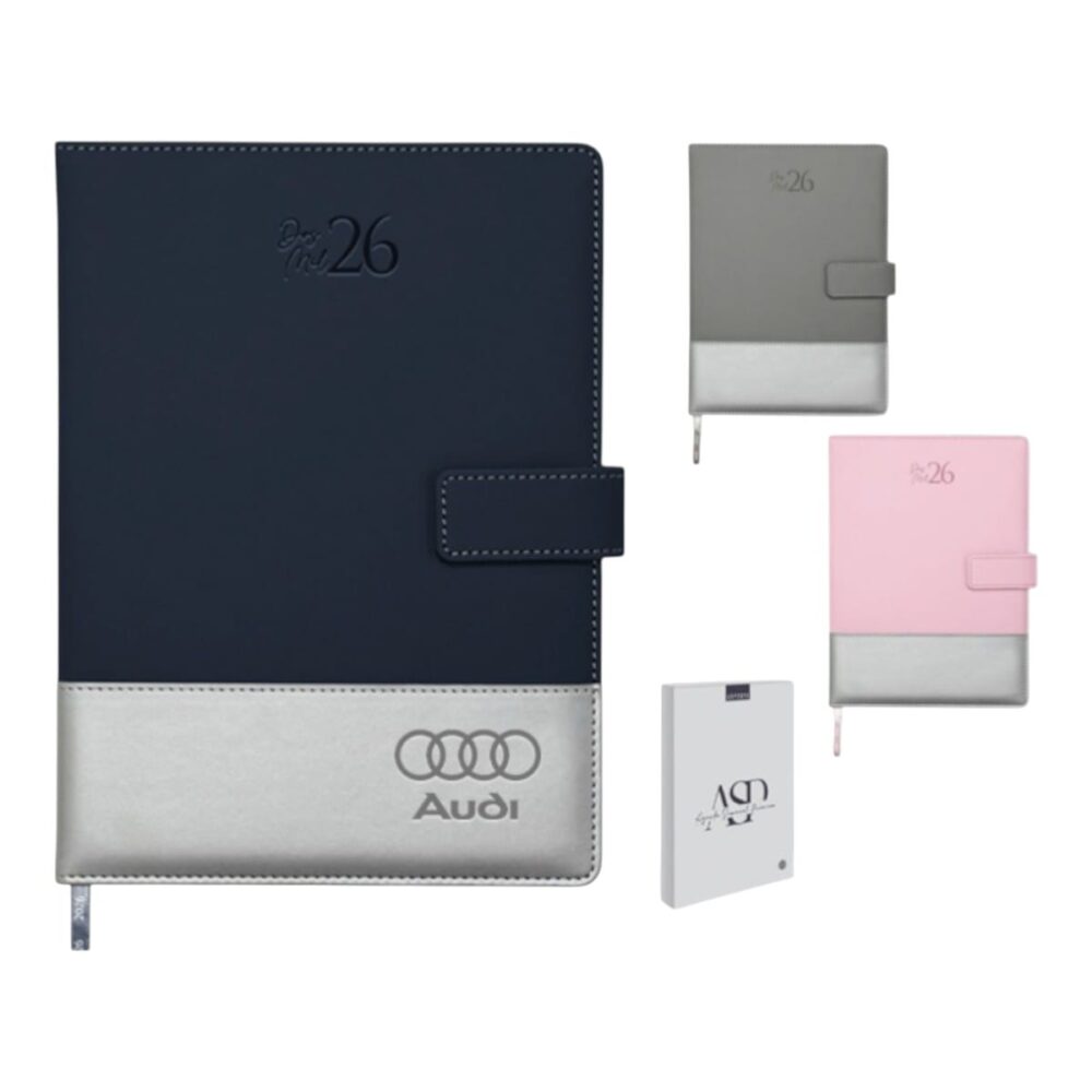 agenda semanal premium colores doble vela