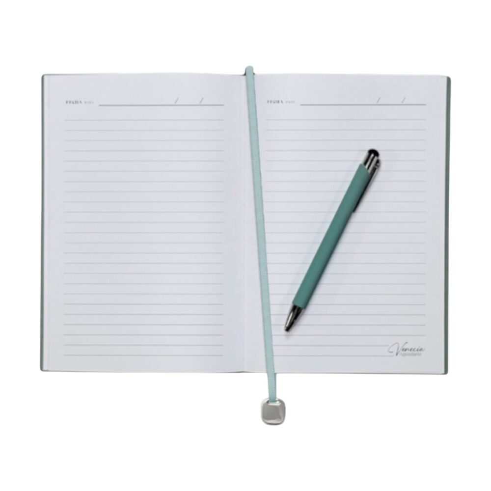 agendario 2026 venecia boligrafo interior doble vela