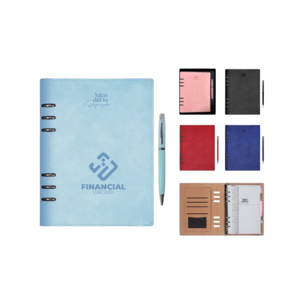 agendario organizador hilton 2026 colores doble vela