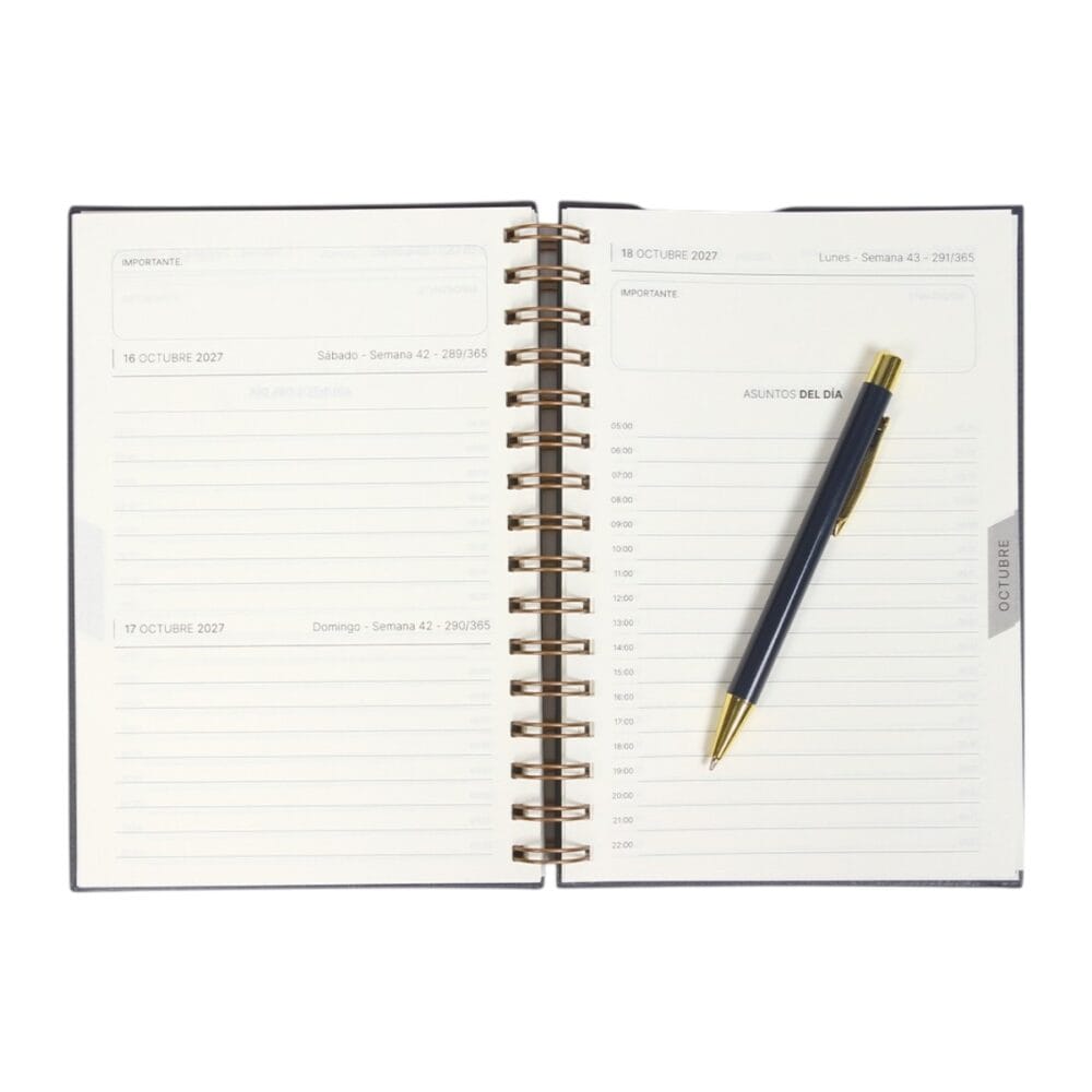 agenda diaria bernetti interior
