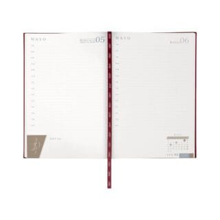 agenda diaria clasica interior