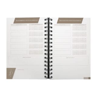agenda diaria lette habitos