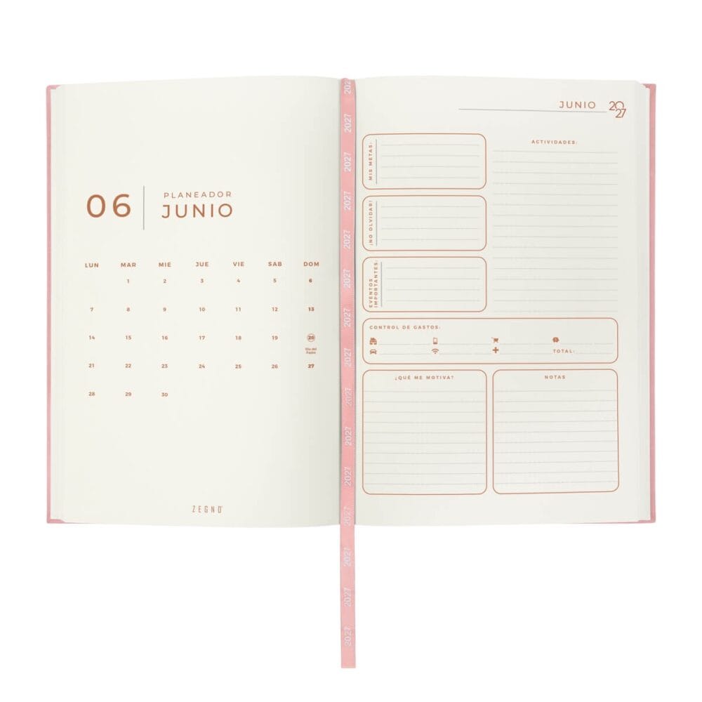 agenda diaria terra planeador mensual