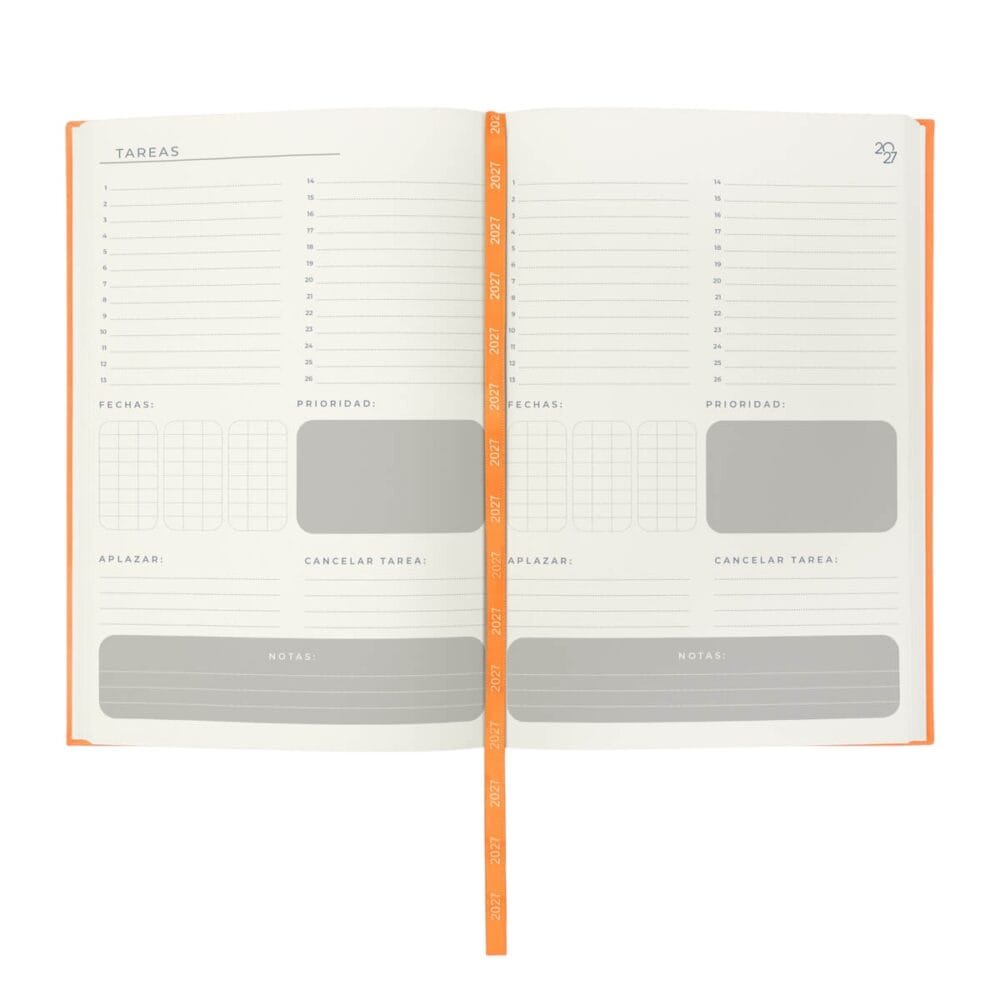agenda diaria terra tareas
