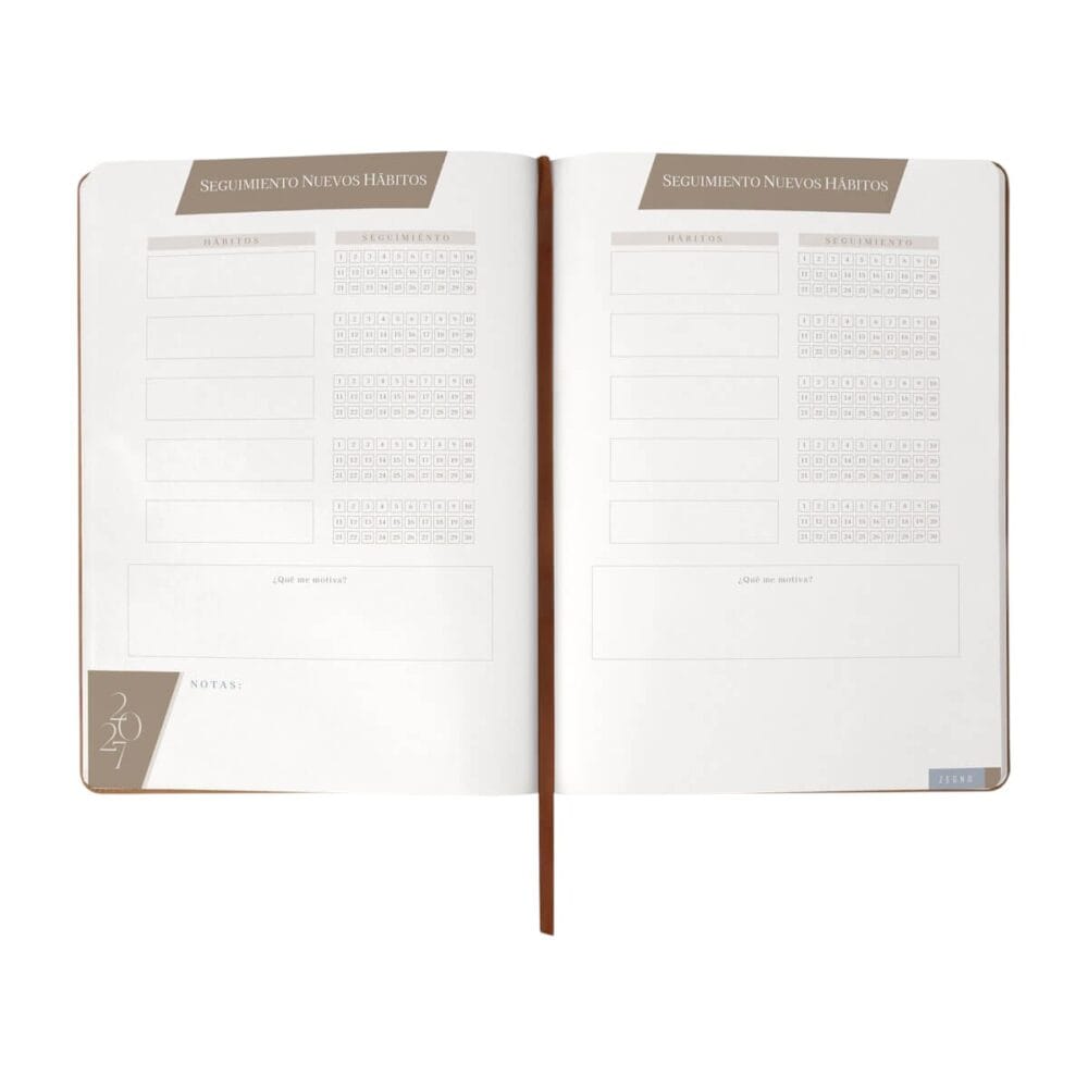 agenda diaria ultra habitos