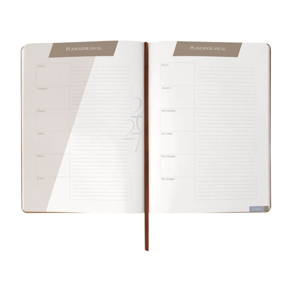 agenda diaria ultra planeador anual