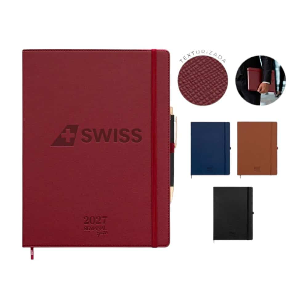 agenda semanal luxemburgo ejecutiva colores
