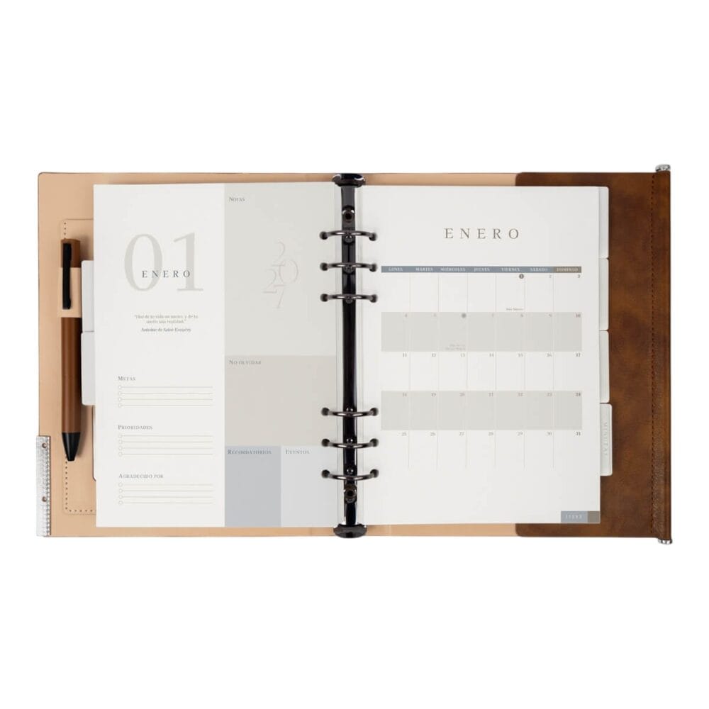 agenda semanal premium notas