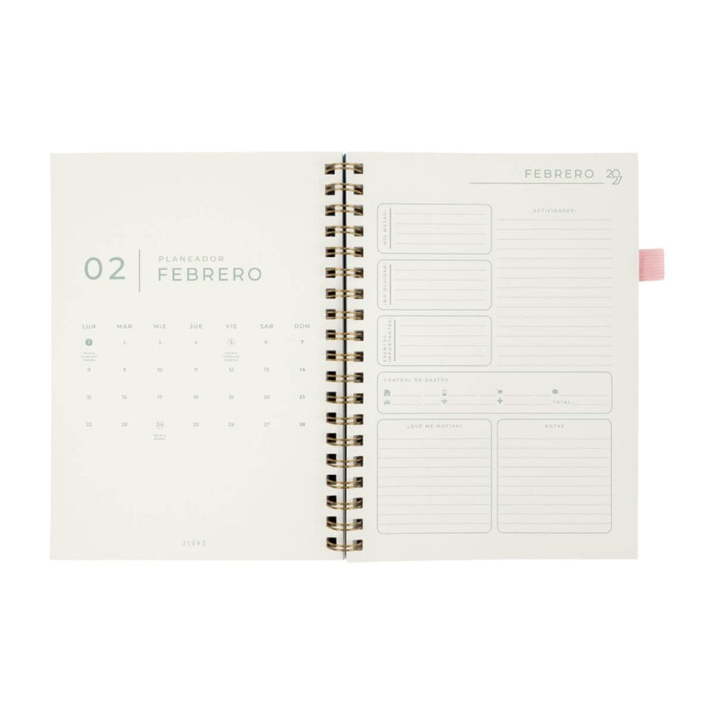 agenda semanal terra planeador mensual