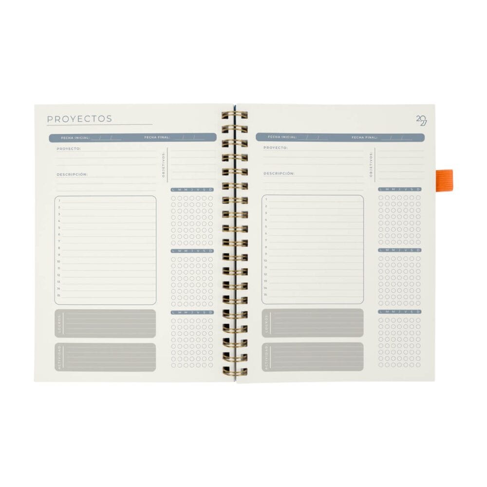 agenda semanal terra proyectos