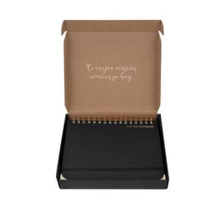 agenda semanal unik negro caja abierta