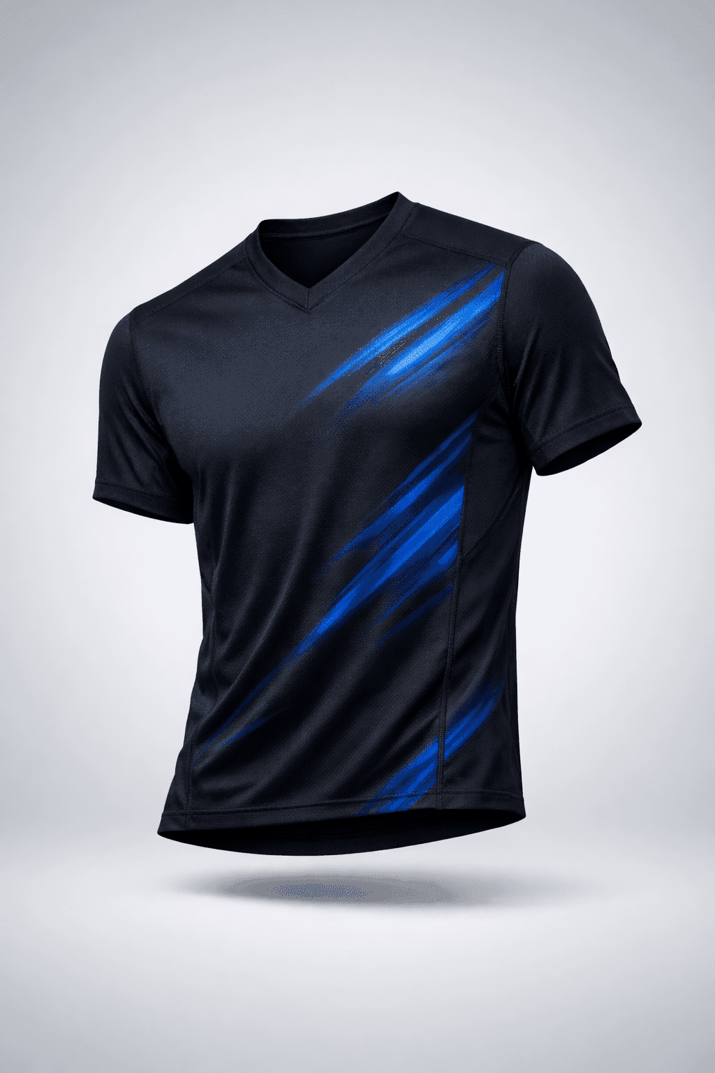 uniforme de futbol personalizado conjunto negro azul