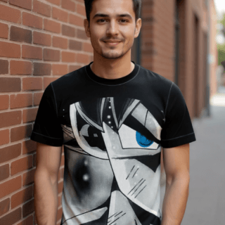 playera sublimada anime ojo individual