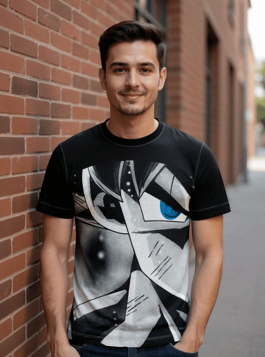 playera sublimada anime ojo individual