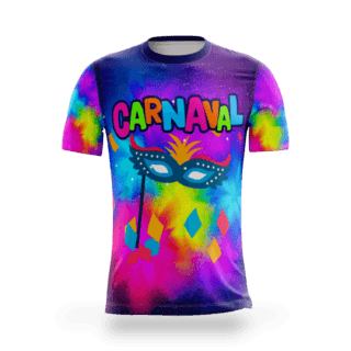 playera sublimada carnaval mascara principal