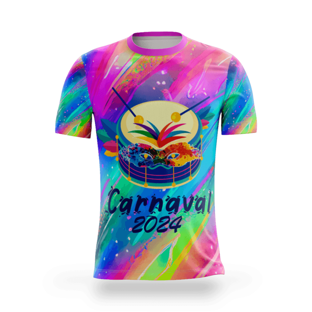 playera sublimada carnaval tambor principal