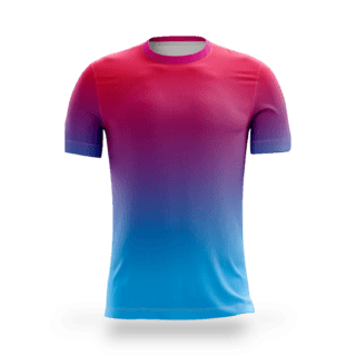 playera sublimada degradado rosa azul principal