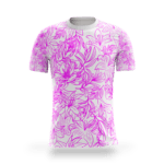 playera sublimada floral lineal principal playera sublimada floral lineal principal