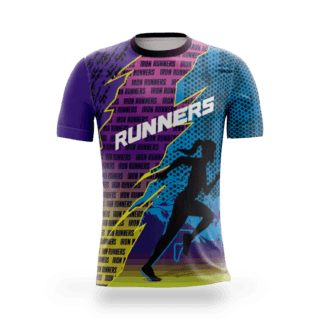 playera sublimada runners texto principal