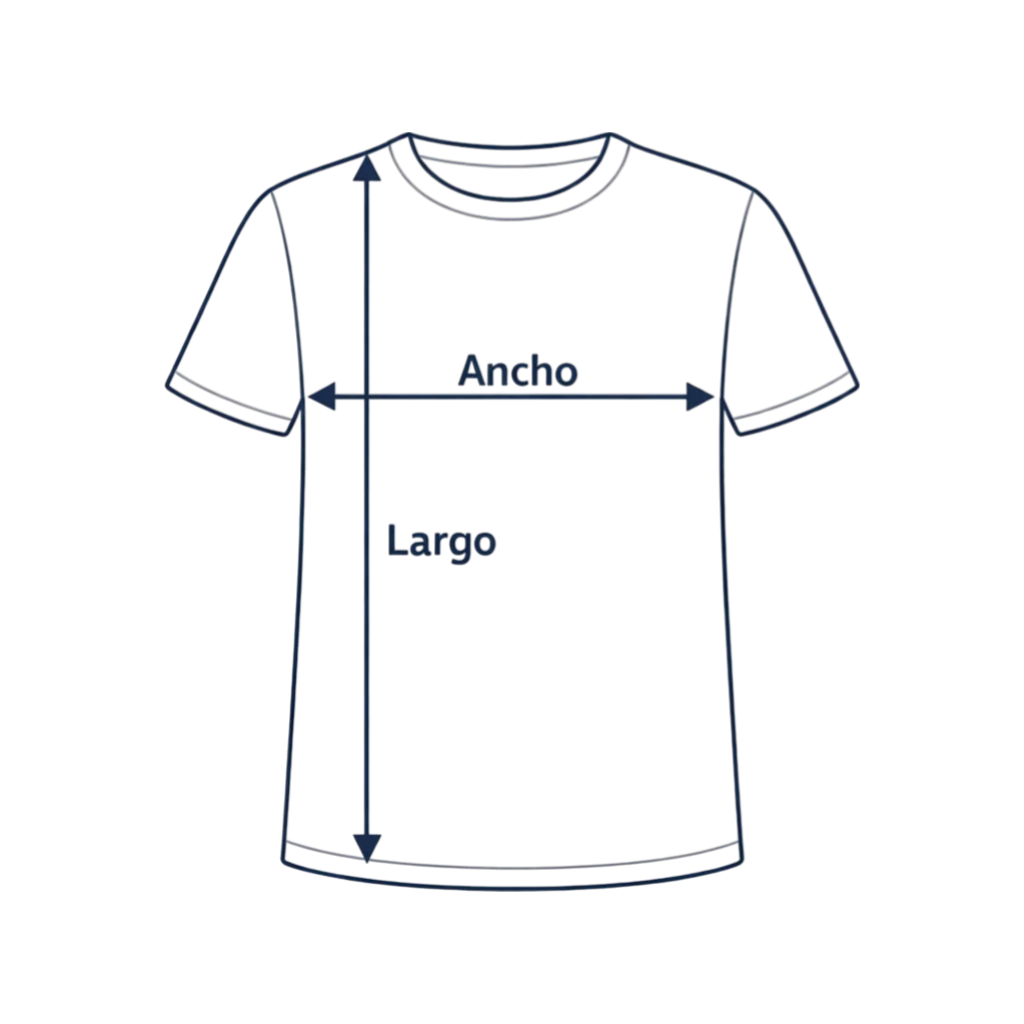 tabla tallas playeras deportivas ninos